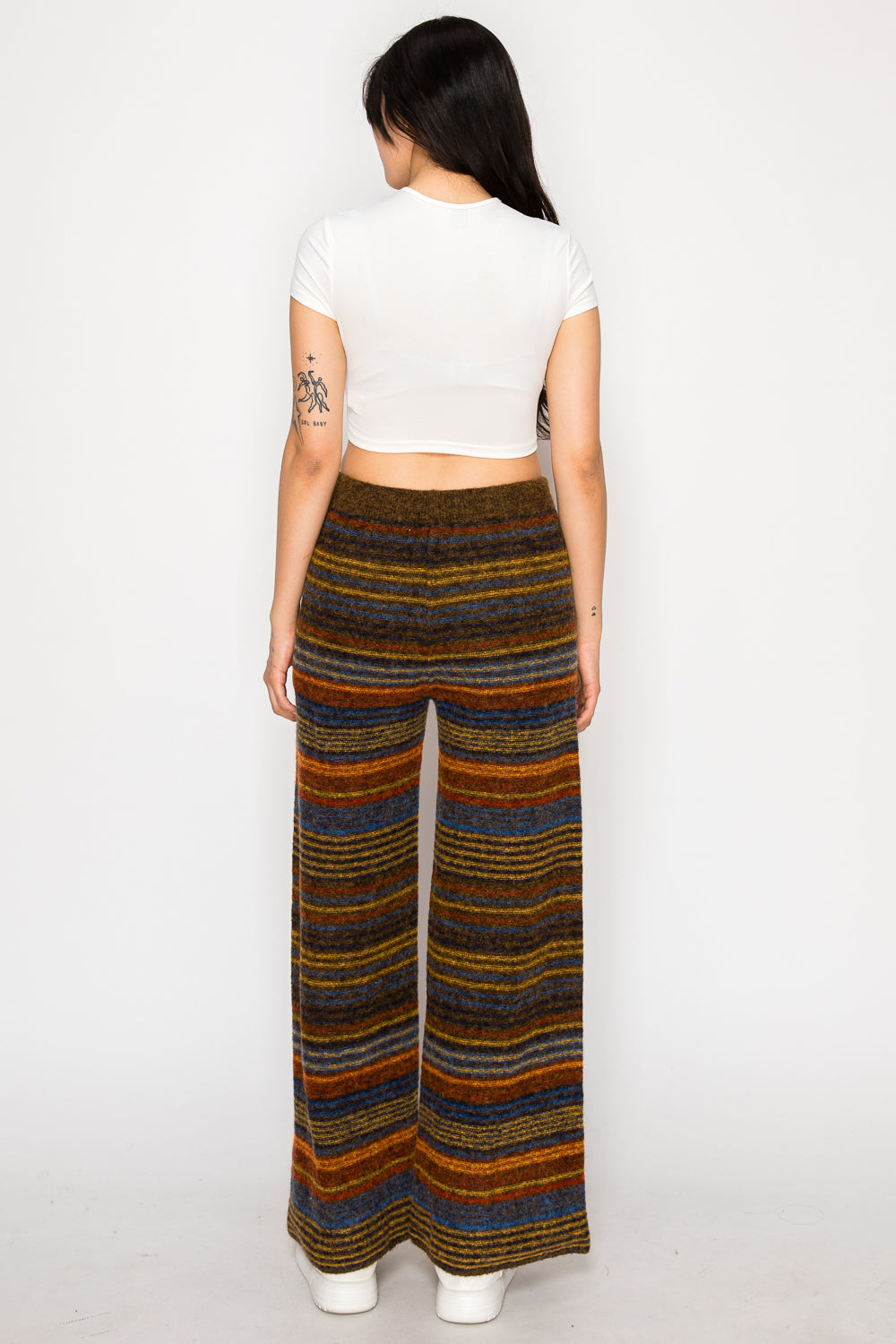 Joy Bohemian Stripe Knit Pants