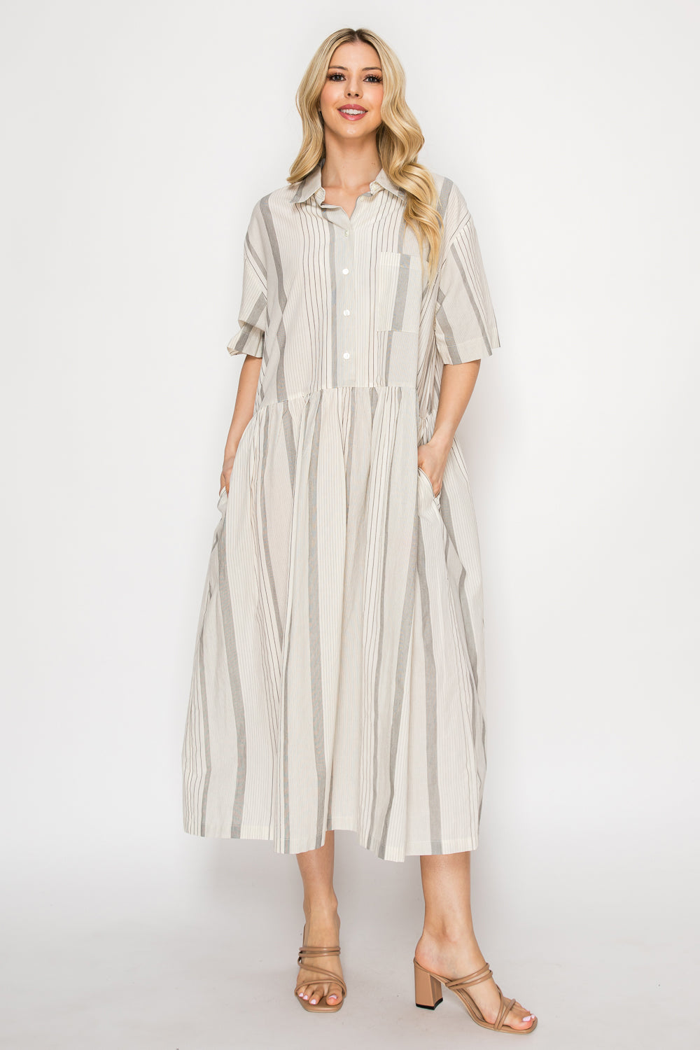 Lauren Laid-Back Woven Dress