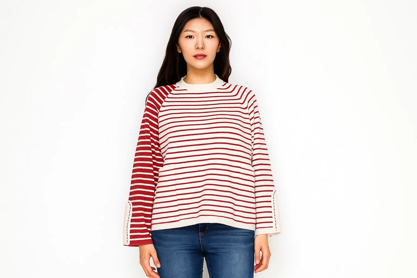 Layla Stripped Sweater Top