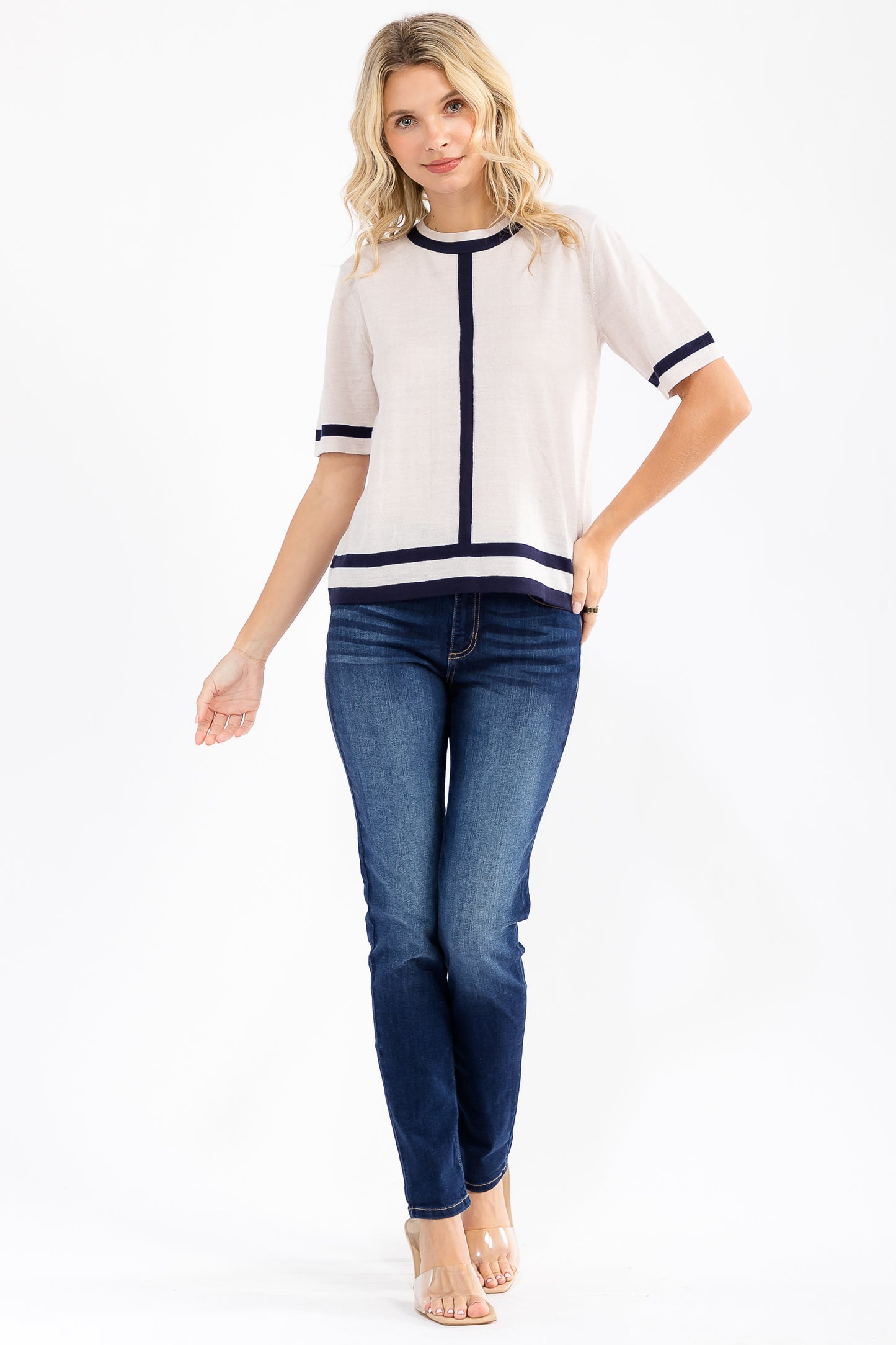 Mira Mariner Sweater Top