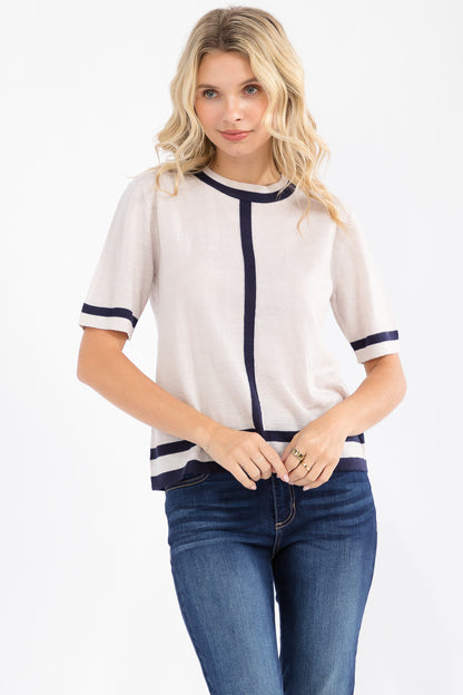 Mira Mariner Sweater Top