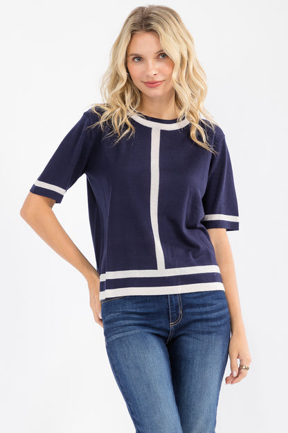 Mira Mariner Sweater Top