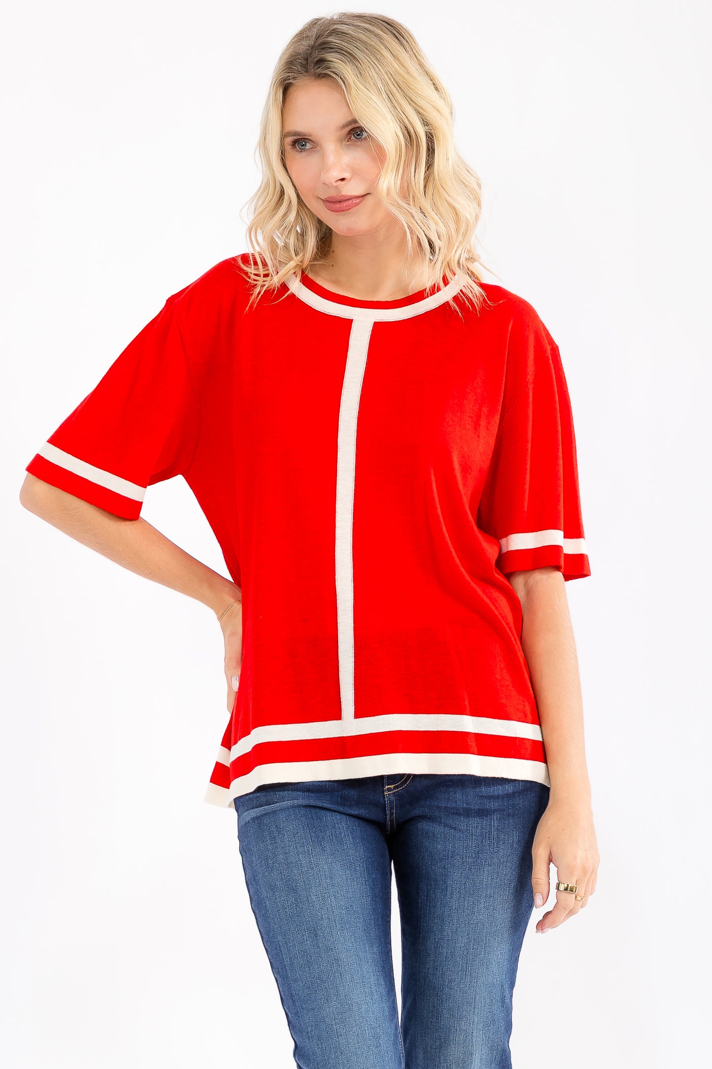 Mira Mariner Sweater Top