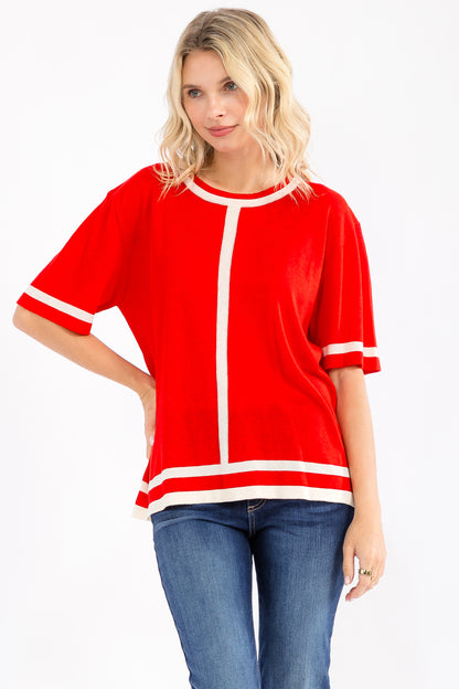 Mira Mariner Sweater Top