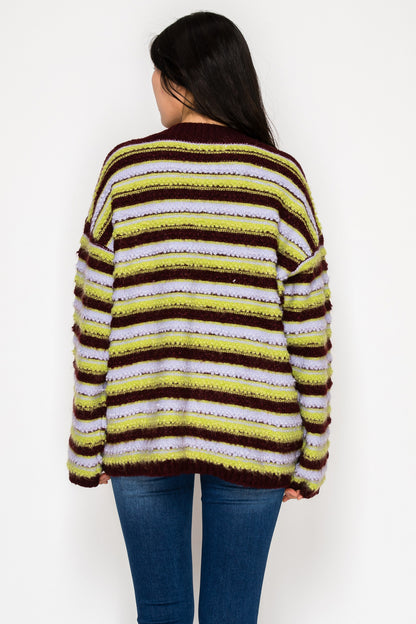 Sunny Golden Glow Knit Cardigan Sweater