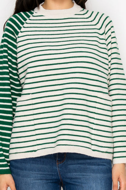 Layla Stripped Sweater Top