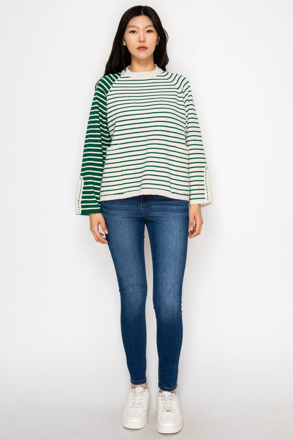 Layla Stripped Sweater Top