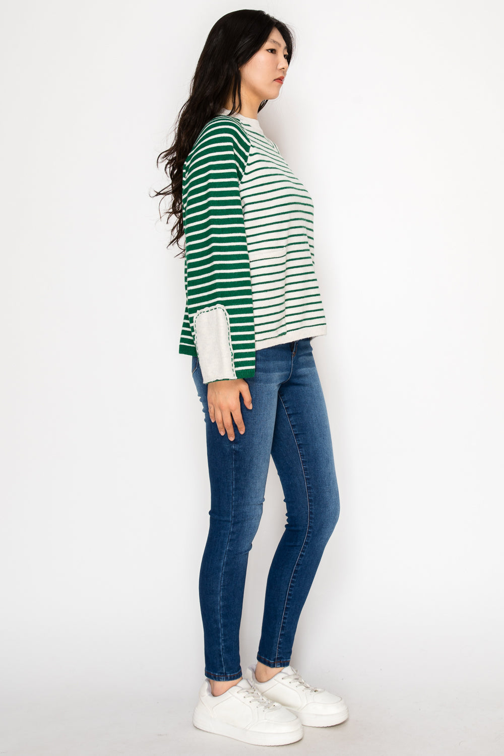 Layla Stripped Sweater Top