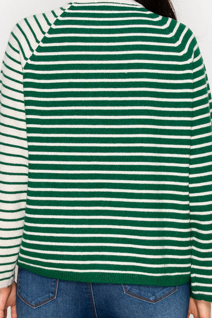 Layla Stripped Sweater Top