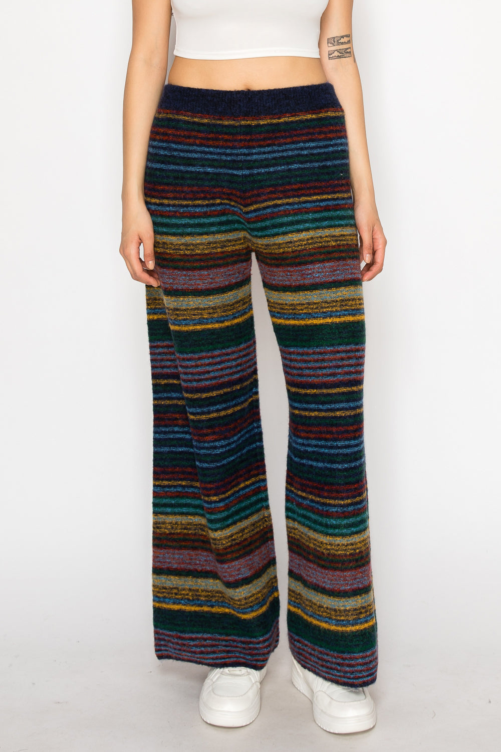 Joy Bohemian Stripe Knit Pants