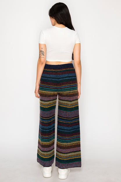 Joy Bohemian Stripe Knit Pants