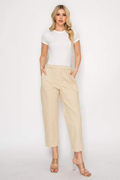 Eddie Everyday Essential Slim Washed Pants