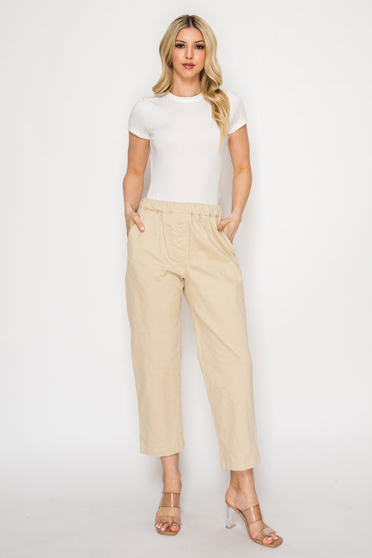 Eddie Everyday Essential Slim Washed Pants