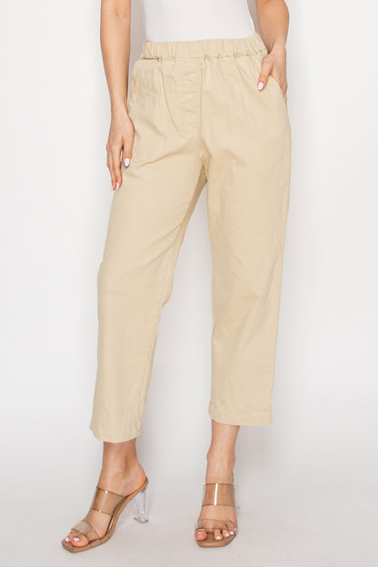 Eddie Everyday Essential Slim Washed Pants