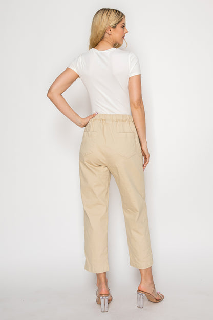 Eddie Everyday Essential Slim Washed Pants