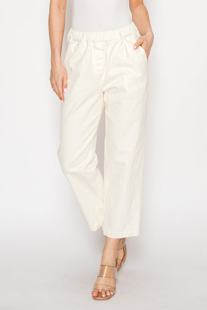 Eddie Everyday Essential Slim Washed Pants