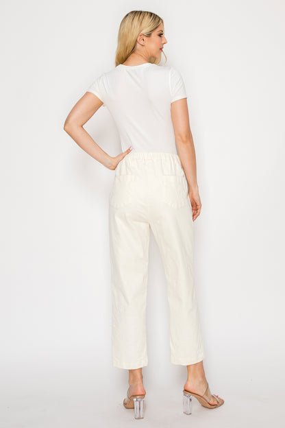 Eddie Everyday Essential Slim Washed Pants