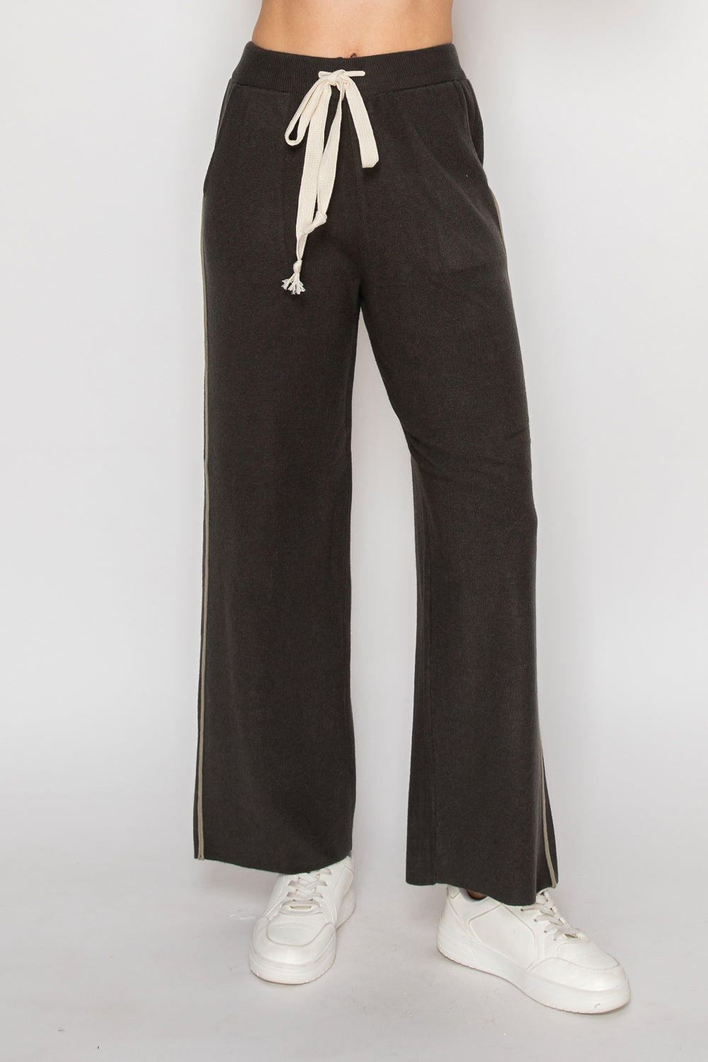 Yuri Athletic Side Stripe Jogger Pants