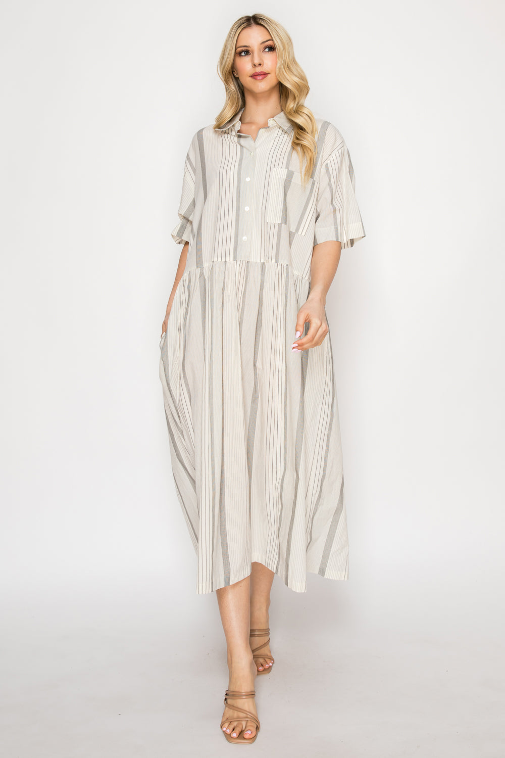 Lauren Laid-Back Woven Dress