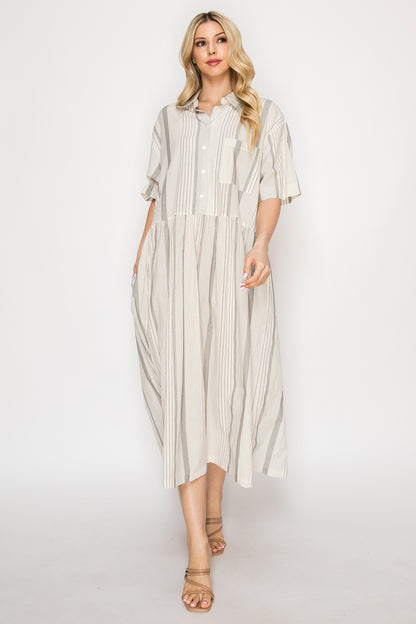 Lauren Laid-Back Woven Dress
