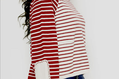Layla Stripped Sweater Top
