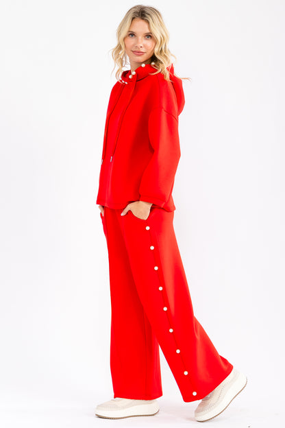 Chloe Pearl Hoodie Top