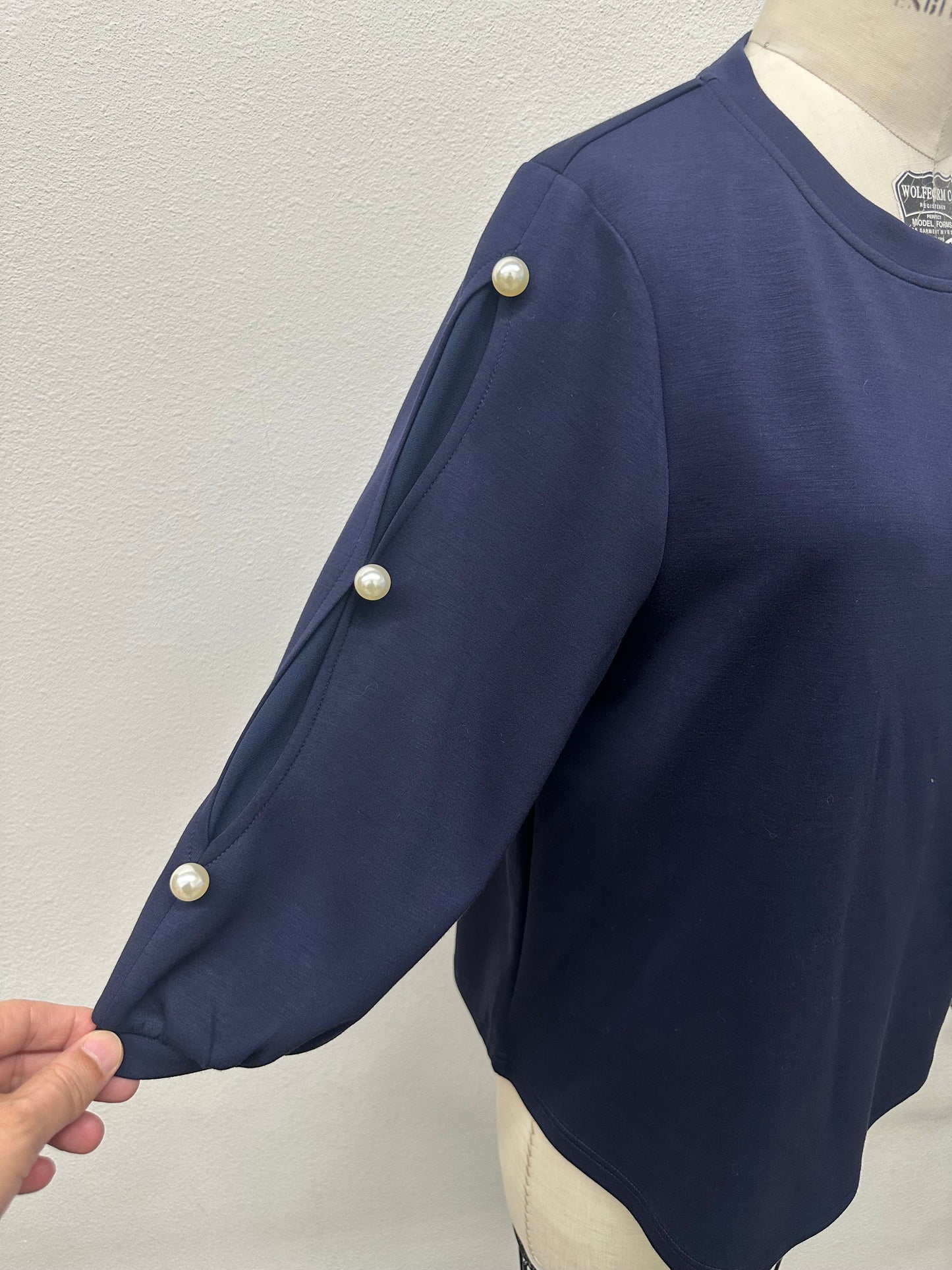 Aria Pearl-Trim Scuba Lounge Set (#KT51020 & KP61134)