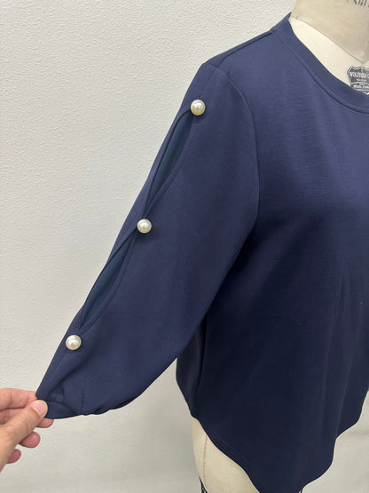 Aria Pearl-Trim Scuba Lounge Set (#KT51020 & KP61134)