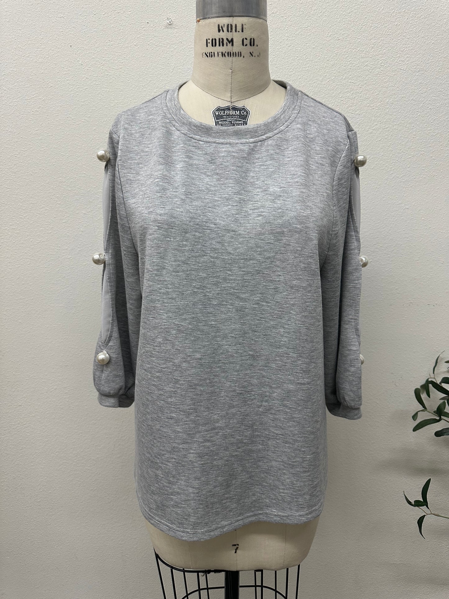 Aria Pearl-Trim Scuba Lounge Set (#KT51020 & KP61134)