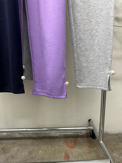 Aria Pearl-Trim Scuba Lounge Set (#KT51020 & KP61134)