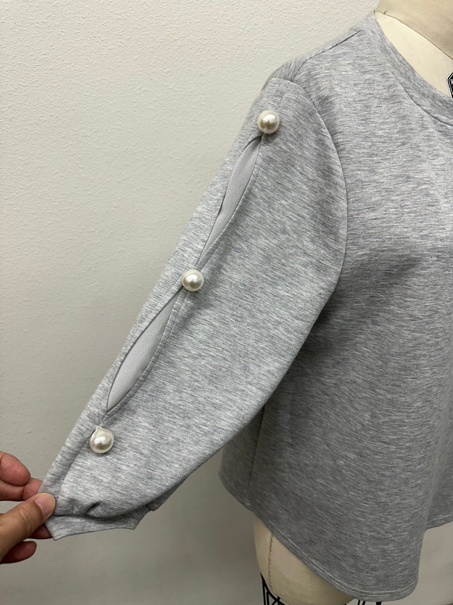 Aria Pearl-Trim Scuba Lounge Set (#KT51020 & KP61134)