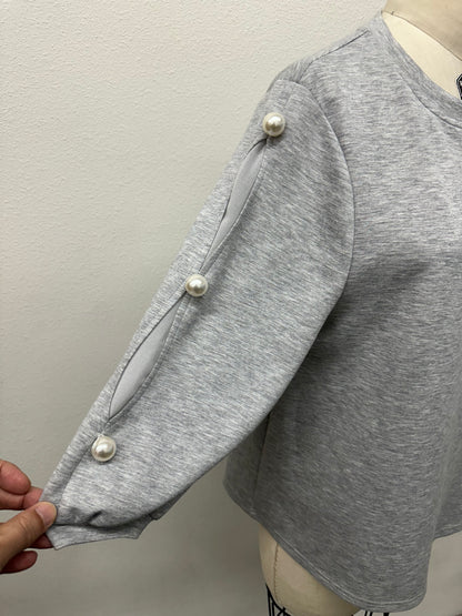 Aria Pearl-Trim Scuba Lounge Set (#KT51020 & KP61134)