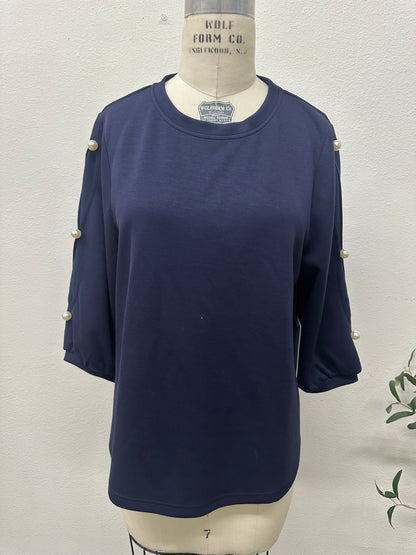 Aria Pearl-Trim Scuba Lounge Set (#KT51020 & KP61134)