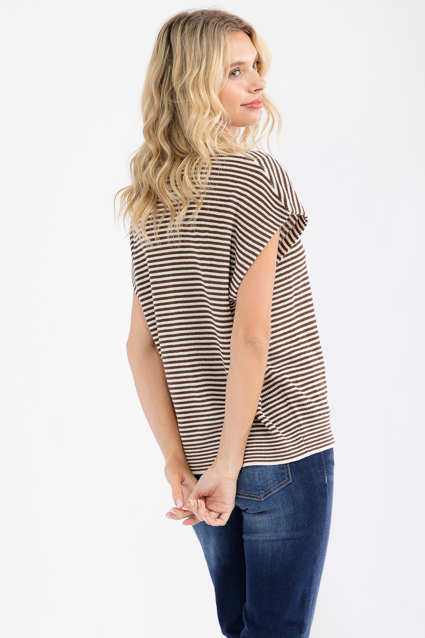 Andree Jeweled Sweater Top