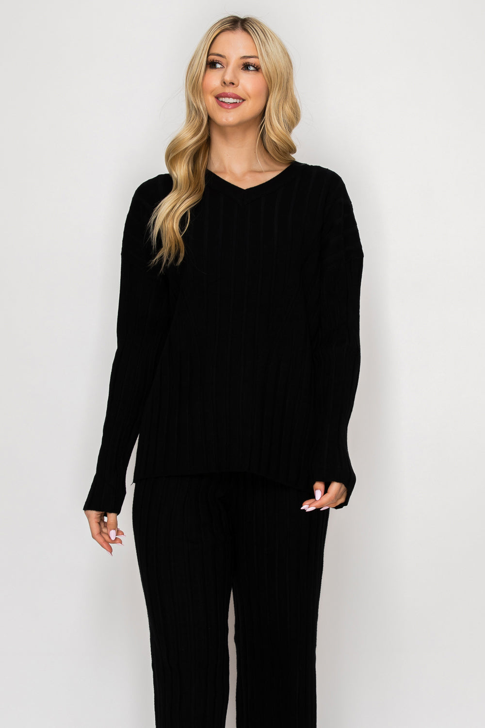 Ashley Cozy Contour Sweater Top