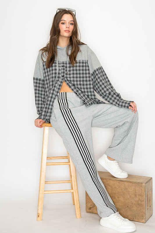 Jamie Side Stripe Knot Pants