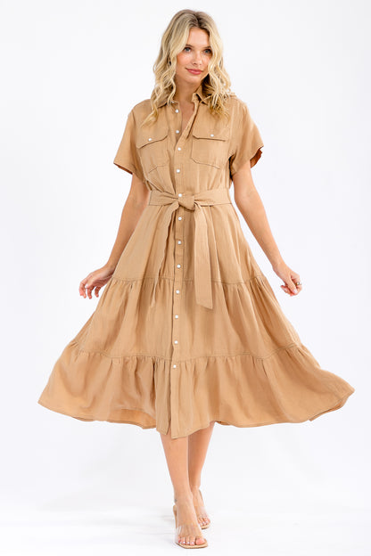 Jungja Breezy Linen Dress